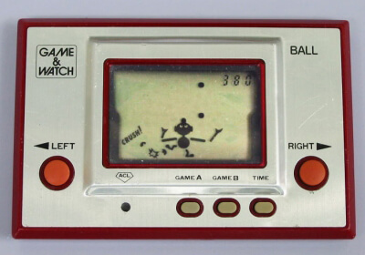 ゲーム＆ウォッチ ボール/1980年代、昭和懐かしゲーム/ナッツーイ